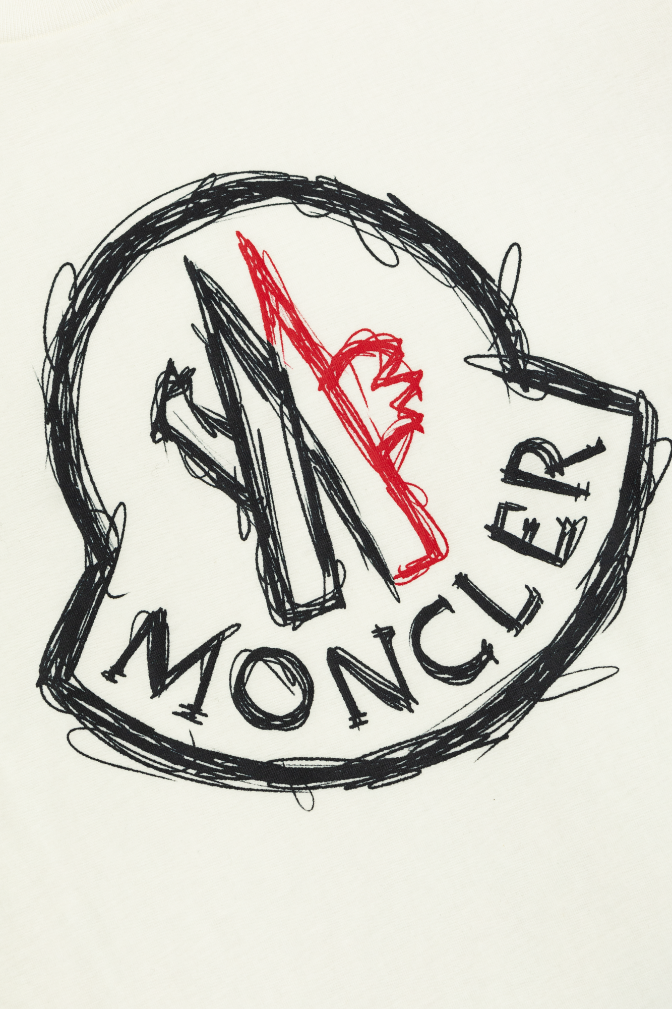 White T-shirt with logo Moncler Enfant - Vitkac Italy